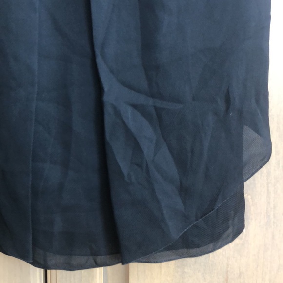 NWT Emporio Armani strapless jewel beaded 100% silk flyaway layered minidress - Picture 9 of 15